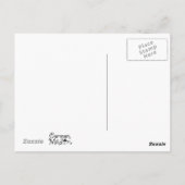 甘いベビー – かわいいマウスアートはがき ポストカード (裏面)