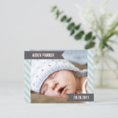 甘いベビー| BIRTHアナウンス 案内状 (スタンド正面)