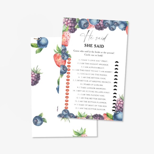 甘いベリー – 彼はゲームを言った (クリエイターアップロード済み)