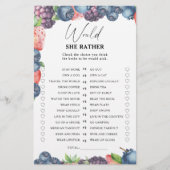 甘いベリー – 彼女はむしろブライダルシャワーゲーム (正面)