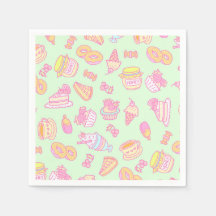 甘いベーカリーとドリンクグリーン