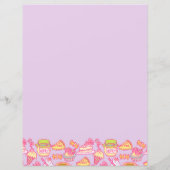 甘いベーカリーとドリンクパープル (裏面)