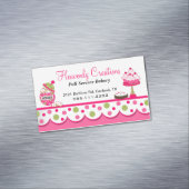 甘いベーカリーの店ビジネス磁石 マグネット名刺 (インサイチュ)