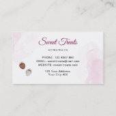 甘いベーカリー 名刺 (裏面)