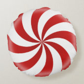 甘いペパーミントキャンディピロー ラウンドクッション (裏面)