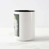 甘いポメラニア犬 ツートーンマグカップ (中央)