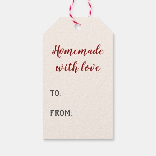 甘いマシュマロ自家製グッズ ギフトタグ (裏面)