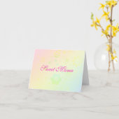 "甘いママ"の母の日カード-テンプレート-カスタム カード (黄色い花)