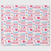 甘いママ ラッピングペーパー (フラット)