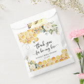 甘いミツバチのフローラミツバチの赤ちゃんシャワー フェイバーバッグ (封をした状態)