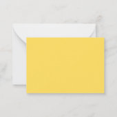 甘いミツバチ赤ちゃんシャワー親愛ベビーカード ノートカード (裏面)