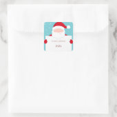 甘いメリークリスマス スクエアシール (バッグ)