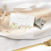 甘いモダンミニマル食 プレイスカード