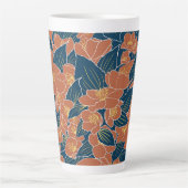 甘いモックオレンジ カフェラテマグ (正面)