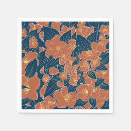 甘いモックオレンジ スタンダードカクテルナプキン