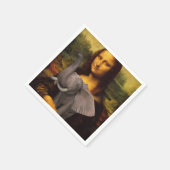 甘いモナ・リサは象を愛する スタンダードカクテルナプキン (角)