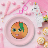 甘いモモ ペーパープレート (パーティー)