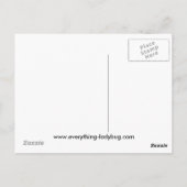 甘いラディバグのはがき ポストカード (裏面)