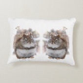 甘いリスのアクセント枕 アクセントクッション (裏面)