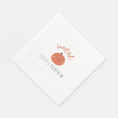 甘いリトルカボチャ紙ナプキンス秋かわいい スタンダードランチョンナプキン (角)