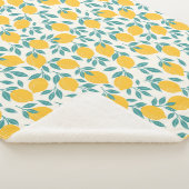 甘いレモンの枝のパターン シェルパブランケット (3/4)