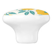 甘いレモンの枝のパターン セラミックノブ (側面)