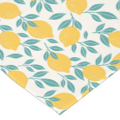 甘いレモンの枝のパターン ミディアムテーブルランナー (コーナー)