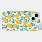甘いレモンの枝のパターン Case-Mate iPhoneケース (裏面 (横))