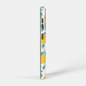 甘いレモンの枝のパターン SAMSUNG GALAXYケース (右側面)