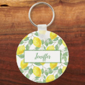 甘いレモンの黄色い夏。 キーホルダー (正面)