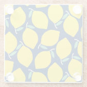 甘いレモン ガラスコースター (裏面)