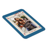 甘いロマンチックなレトロバレンタインのギフト写真 マグネット (右側)