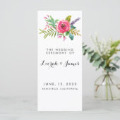 甘いロマンチックな水色の花 プログラム (スタンド正面)