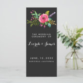 甘いロマンチックな水色の花 プログラム (スタンド正面)