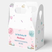 甘いワンドーナツ可愛カラフルい フェイバーボックス (オープン)