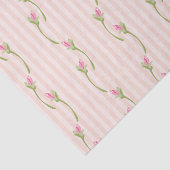 甘いヴィンテージの花柄の切り離しギフトラップ 薄葉紙 (詳細)