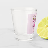 甘いヴィンテージピンクレモネードオンアイス名 ショットグラス (左)