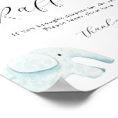 甘いヴィンテージベビーおもちゃおむつラッフルサイン ポスター (角)