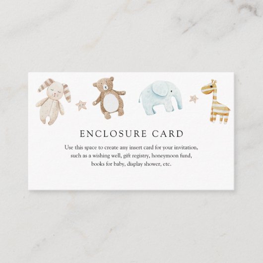 甘いヴィンテージベビー玩具エンクロージャカード エンクロージャーカード (正面)