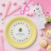 甘いヴィンテージママとビーの赤ちゃんシャワー ペーパープレート (パーティー)