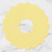 甘いヴィンテージママとビーの赤ちゃんシャワー ワイングラスタグ (裏面)