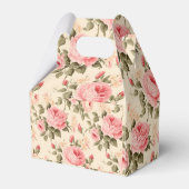 甘いヴィンテージ英語バラ フェイバーボックス (裏面サイド)