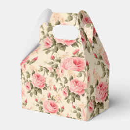 甘いヴィンテージ英語バラ フェイバーボックス