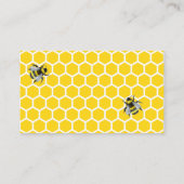 甘いヴィンテージ(昆虫)マルハナバチおむつラッフルベビーシャワー エンクロージャーカード (裏面)