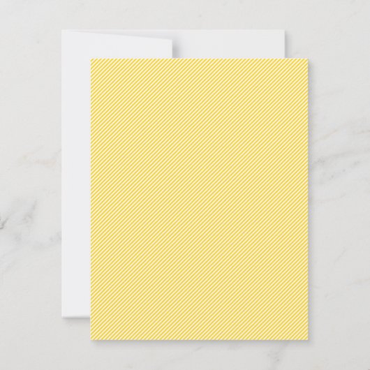 甘いヴィンテージ（昆虫）マルハナバチママとビーの赤ちゃんシャワー サンキューカード (裏面)