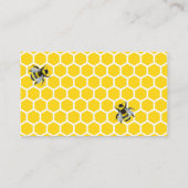 甘いヴィンテージ（昆虫）マルハナバチ本ベビーベビーシャワー エンクロージャーカード (裏面)