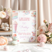 甘い一誕生日パーティーアイスクリーム菓子 ポスター