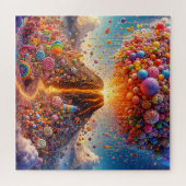 甘い不思議の国でキャンディが爆発 ジグソーパズル (横)