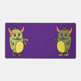 甘い不気味な怪物 デスクマット