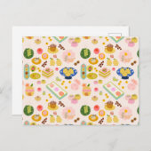 甘い中国のクッキー ポストカード (正面/裏面)